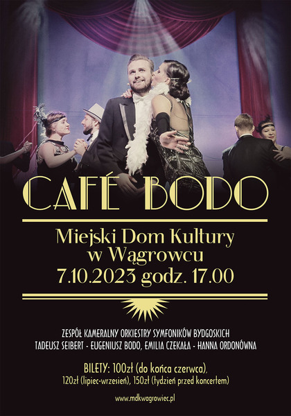 Café Bodo - Zapraszamy na sentymentalny koncert!